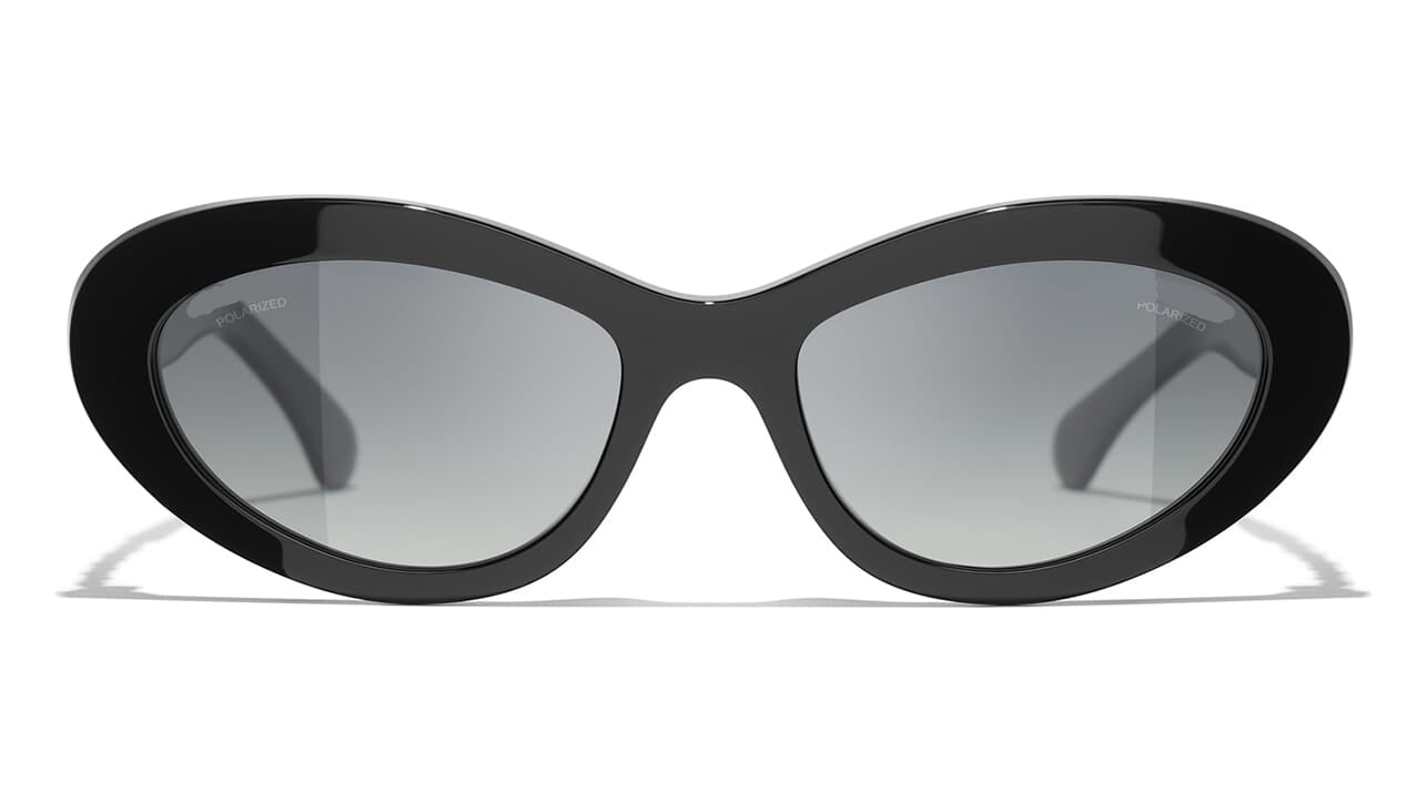 Ch Sleek Black - Grey Gradient Lenses